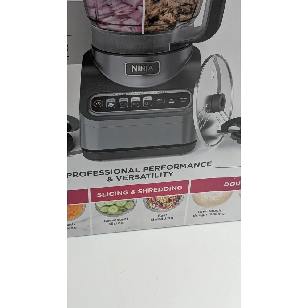Ninja Professional 9-Cup Food Processor | 1000W Auto-iQ | NEW in Box
